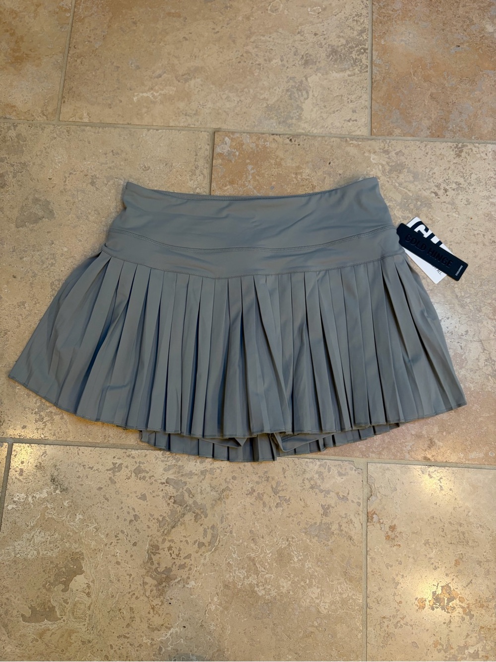 Goldhinge Women's Pleated
Tennis Skirt - Grey